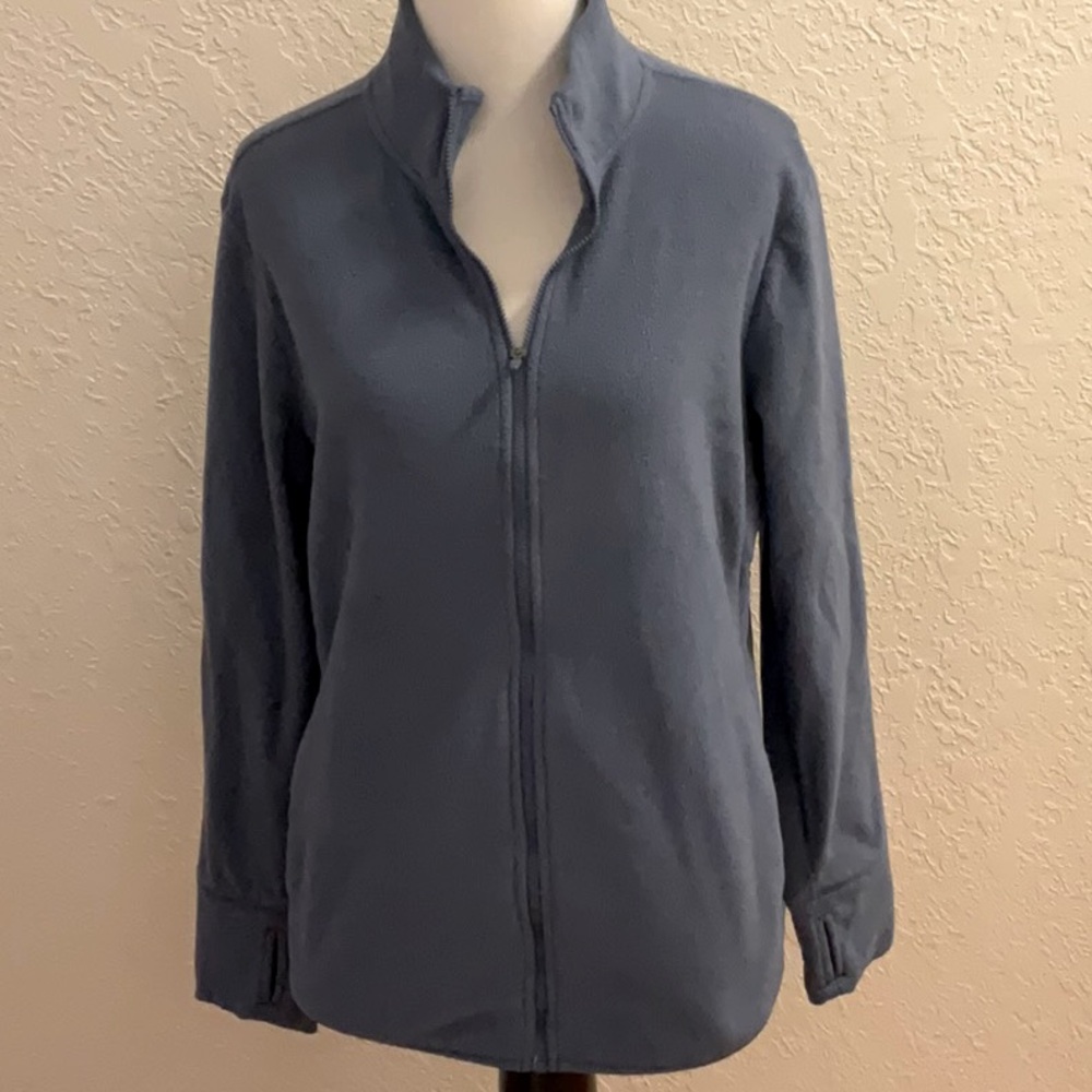 Old Navy - Top - Microfleece - Blue - Women’s Size LP - Full Zip Jacket